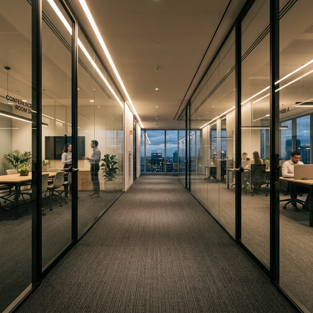 Commercial Cleaning environment maintained by ServiceHelpers.