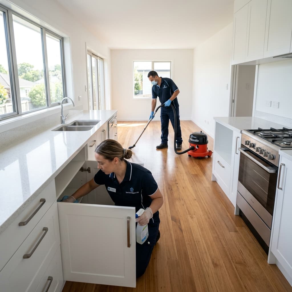 Move-In / Move-Out Cleaning environment maintained by ServiceHelpers.